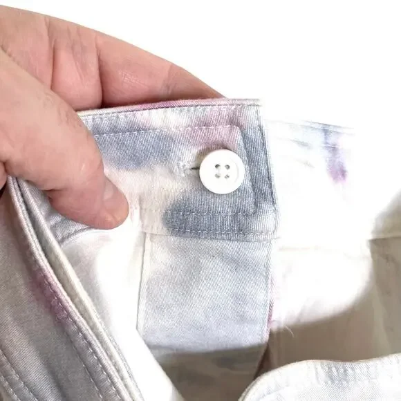 NWT ANTHROPOLOGIE Kimmie Tie Dye
Button front Wrap Tulip Skirt size 4 - Picture 6 of 6